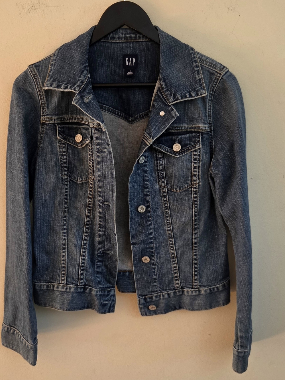 Vintage GAP Women's Small Blue Denim Jacket